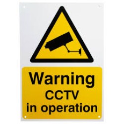 CCTV WARNING SIGN