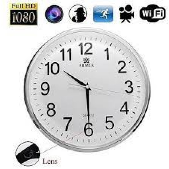 WALL CLOCK NANNY HIDDEN CAMERA