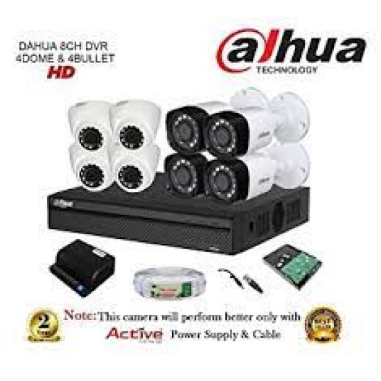 DAHUA 8 CHANNEL FULL HD KIT